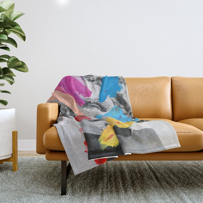 Composition 702 Throw Blanket Gallery Image 1