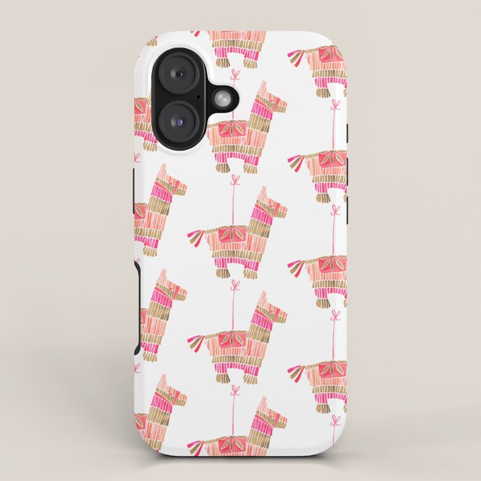 Mexican Donkey PinÌata - Pink & Rose Gold Palette iPhone Case Gallery Image 1