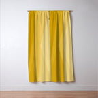 Geometric Triangles VIII Golden Yellow Window Curtain Gallery Image 3