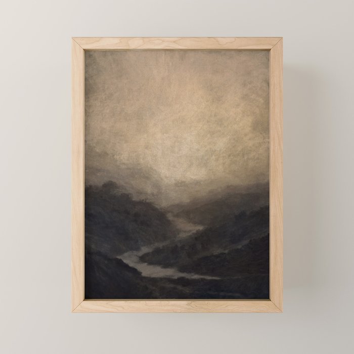 Highland River Mini Art Print Gallery Image 1
