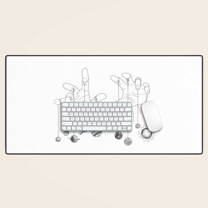 Solar System II Desk Mat Gallery Image 1