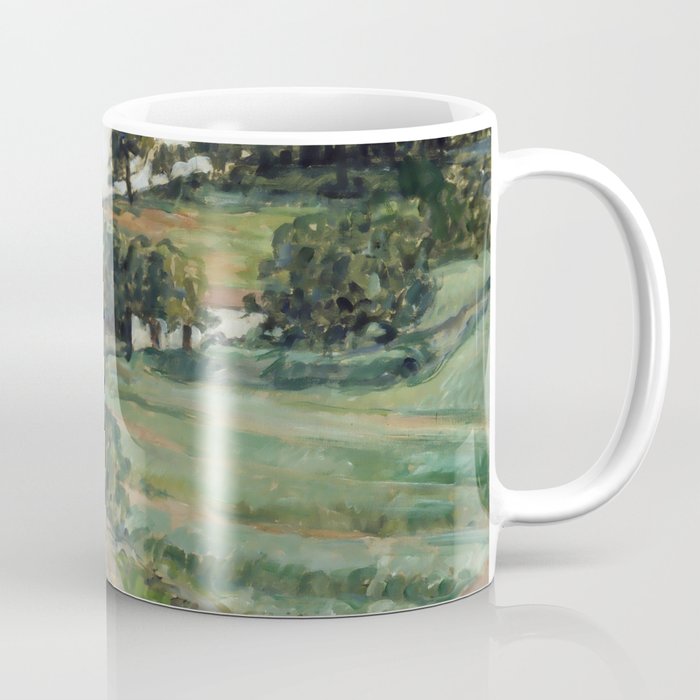Paul Cezanne "Landscape", c.1879 Coffee Mug Gallery Image 1
