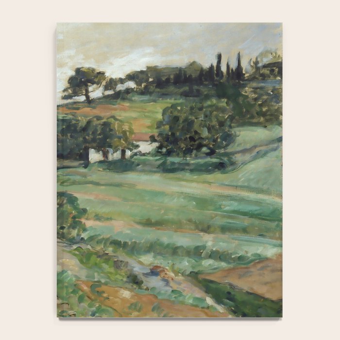 Paul Cezanne "Landscape", c.1879 Notebook Gallery Image 4