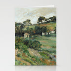 Paul Cezanne "Landscape", c.1879 Stationery Card Gallery Image 2