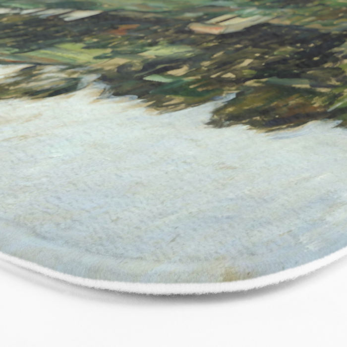 Paul Cezanne "Landscape", c.1879 Bath Mat Gallery Image 3