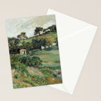 Paul Cezanne "Landscape", c.1879 Stationery Card Gallery Image 2