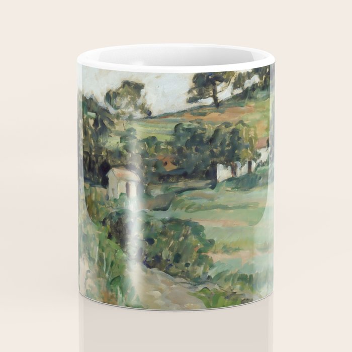 Paul Cezanne "Landscape", c.1879 Coffee Mug Gallery Image 4
