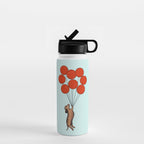 I Believe I Can Fly Dachshund Water Bottle Gallery Image 1