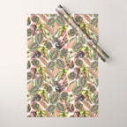 Wild jungle botanical leaves 63 Wrapping Paper Gallery Image 1