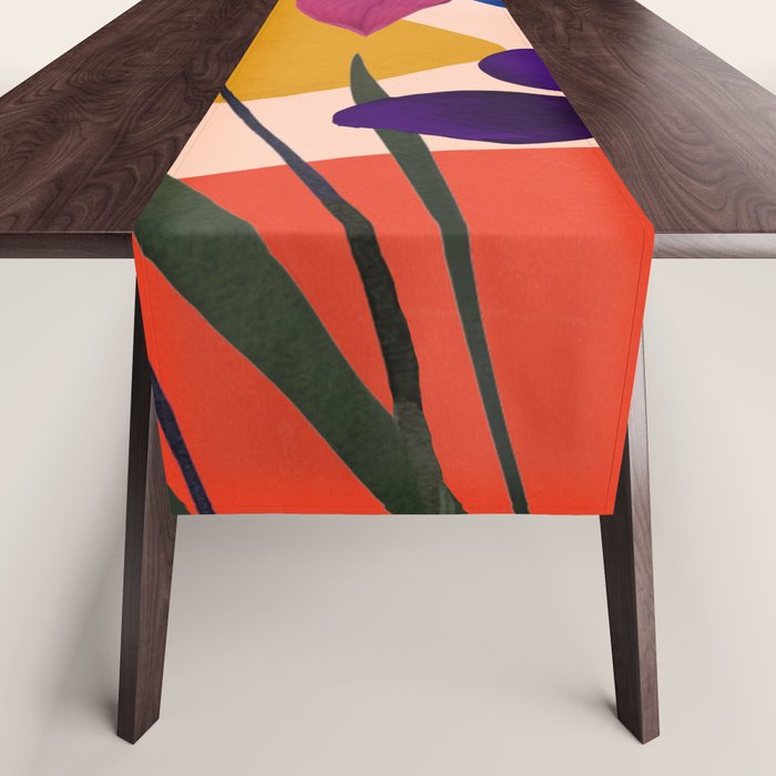 Colorful Bloomscape 1 Table Runner Gallery Image 1