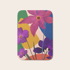 Colorful Bloomscape 1 Bath Mat Gallery Image 1