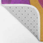 Colorful Bloomscape 1 Bath Mat Gallery Image 2