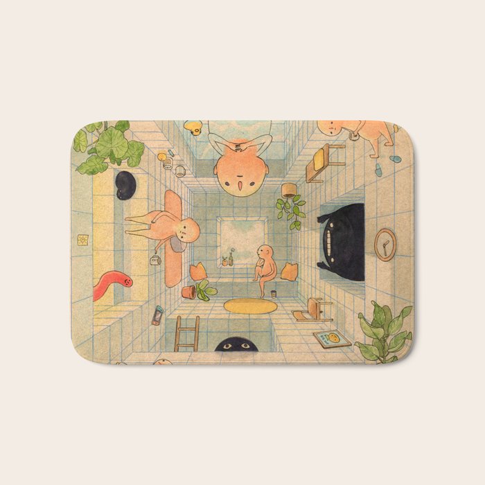 Mental Clutter Bath Mat Gallery Image 1