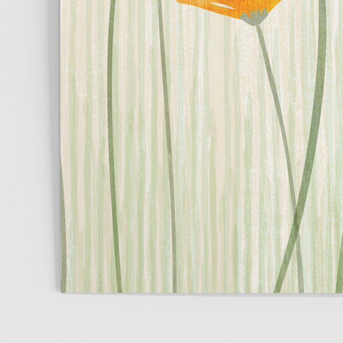 Golden Poppy Field Poster Gallery Image 3