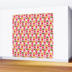 Mid Century Modern Geo pattern 2 Wall Mural Gallery Image 2