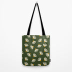 Oh! Daisy - green  Tote Bag Gallery Image 2
