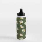 Oh! Daisy - green  Water Bottle Gallery Image 3