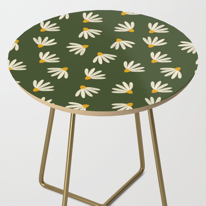 Oh! Daisy - green  Side Table Gallery Image 2