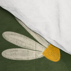 Oh! Daisy - green  Comforter Gallery Image 4