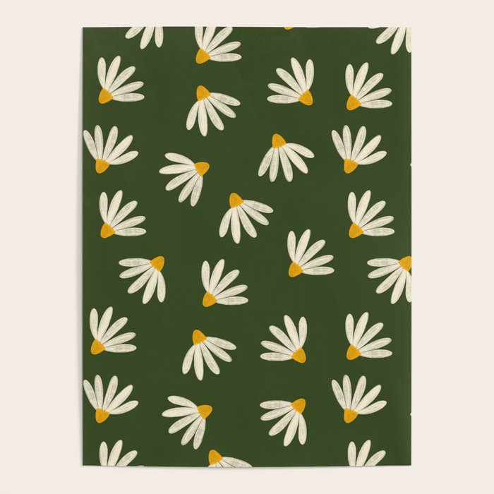 Oh! Daisy - green  Poster Gallery Image 4