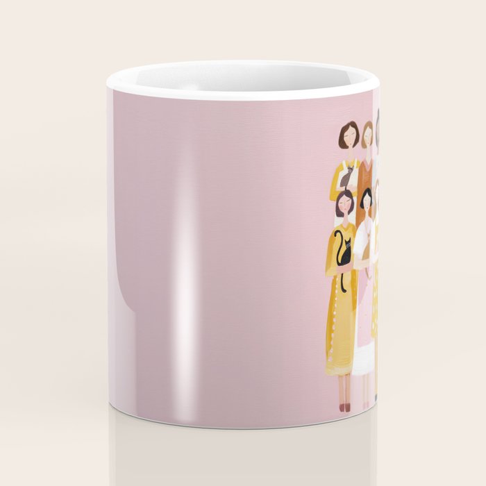 Sisterhood of Cat Lovers Coffee Mug Gallery Image 4