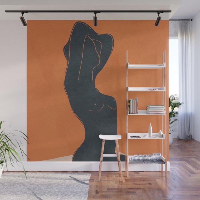 Abstract Nude IV Wall Mural Gallery Image 1