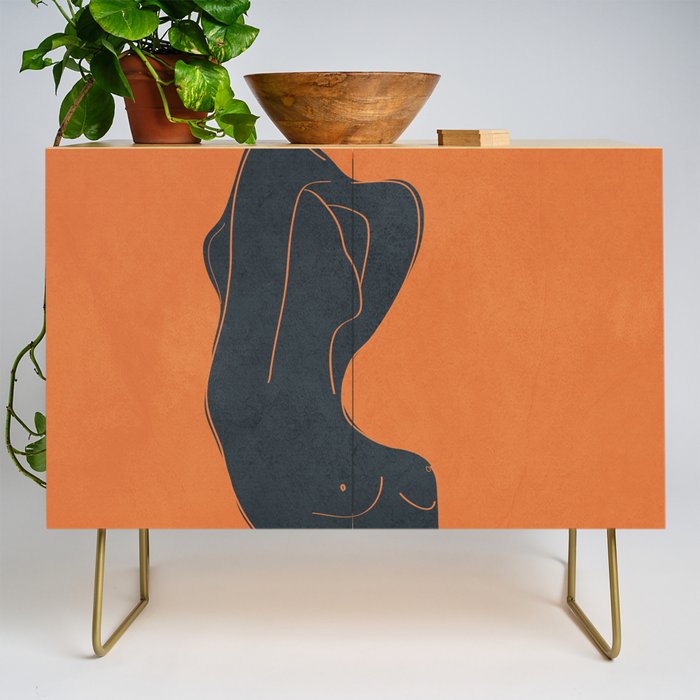 Abstract Nude IV Credenza Gallery Image 1