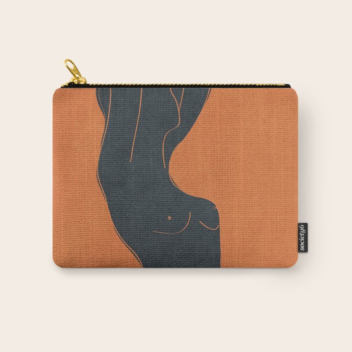 Abstract Nude IV Carry All Pouch Gallery Image 1