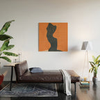 Abstract Nude IV Wood Wall Art Gallery Image 2