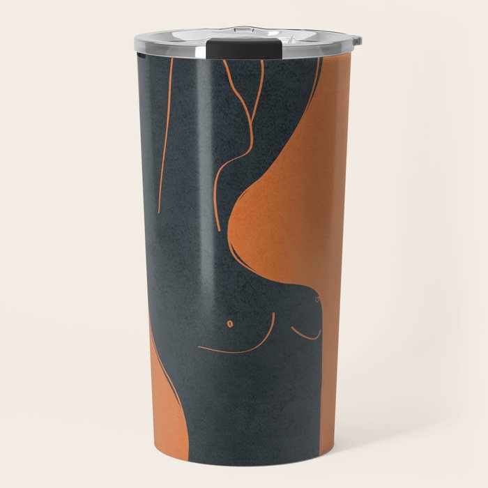 Abstract Nude IV Travel Mug Gallery Image 1