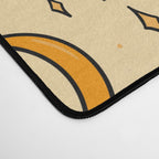 Vintage Sun and Star Print Desk Mat Gallery Image 4