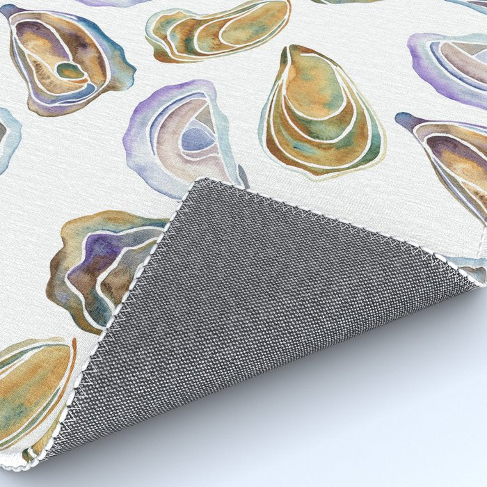 Watercolor Oysters Rug Gallery Image 4