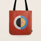 The Swan No 17 by Hilma af Klint Tote Bag Gallery Image 1