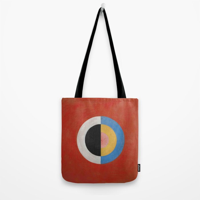 The Swan No 17 by Hilma af Klint Tote Bag Gallery Image 2