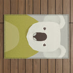 Whimsy Koala, Animal Portrait Outdoor Rug Gallery Image 1