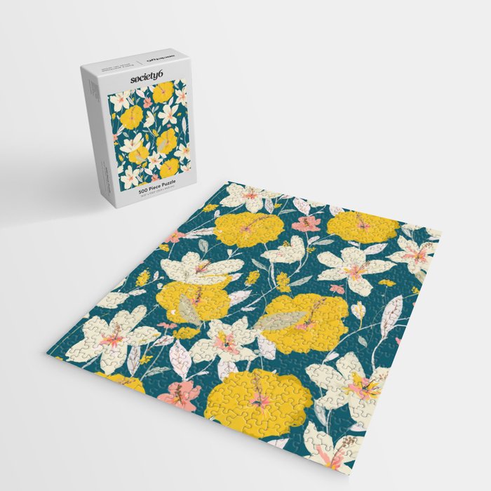 tropical hibiscus Jigsaw Puzzle Gallery Image 2
