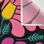 70s Disco Garden Wall Tapestry Gallery Image 3