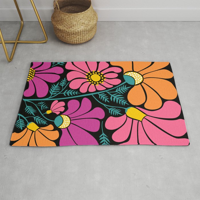 70s Disco Garden Rug Gallery Image 1