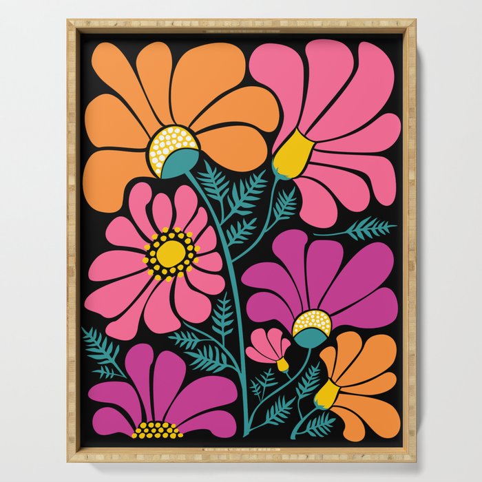70s Disco Garden Serving Tray Gallery Image 1