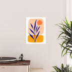 Golden Afternoon Abstract Landscape Poster Gallery Image 2