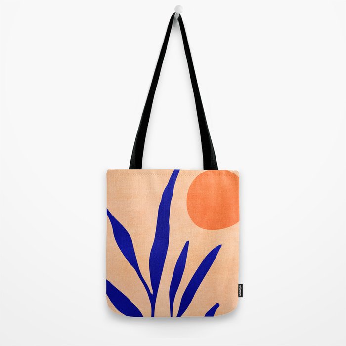 Golden Afternoon Abstract Landscape Tote Bag Gallery Image 2