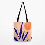 Golden Afternoon Abstract Landscape Tote Bag Gallery Image 2