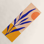 Golden Afternoon Abstract Landscape Yoga Mat Gallery Image 1
