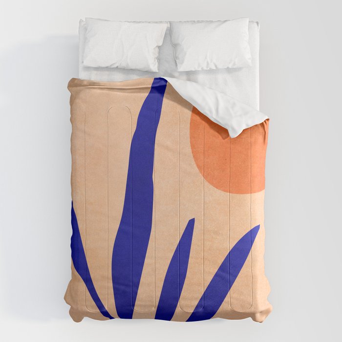 Golden Afternoon Abstract Landscape Comforter Gallery Image 6