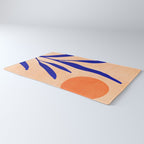 Golden Afternoon Abstract Landscape Rug Gallery Image 3