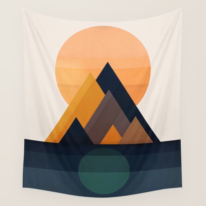 Twin Sun Wall Tapestry Gallery Image 4