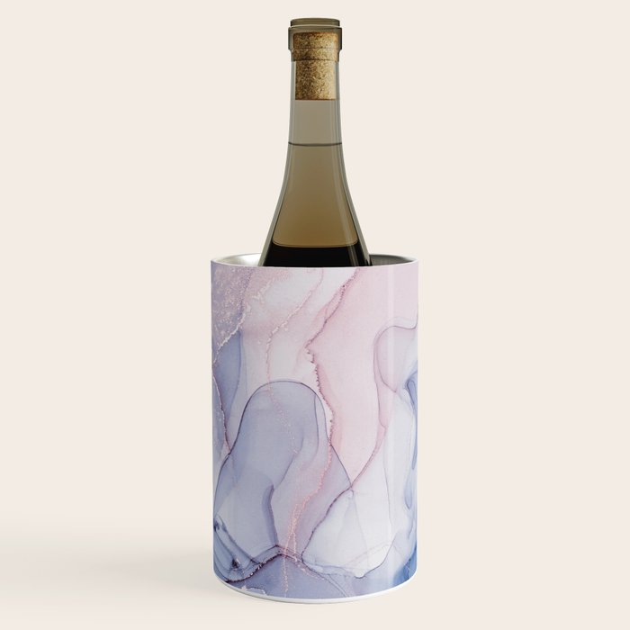 Abstract Blue Pink Purple Art Print By LandSartprints Wine Chiller Gallery Image 3