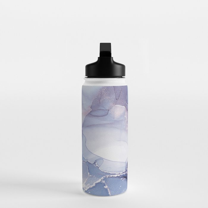 Abstract Blue Pink Purple Art Print By LandSartprints Water Bottle Gallery Image 3