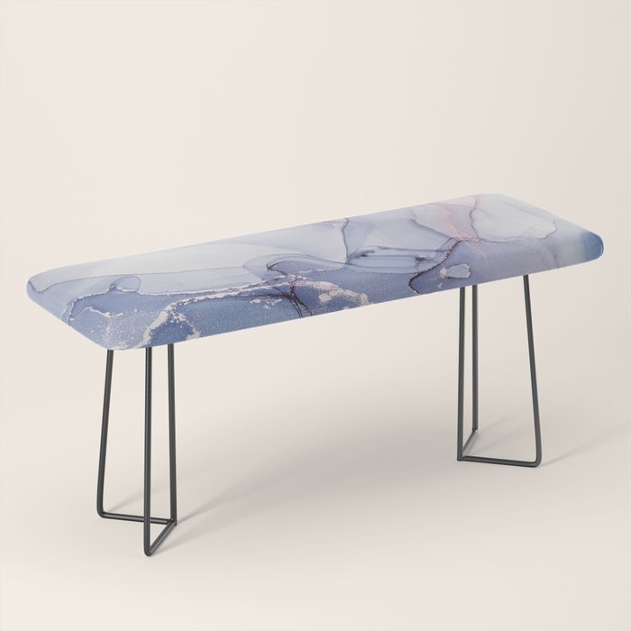 Abstract Blue Pink Purple Art Print By LandSartprints Bench Gallery Image 1