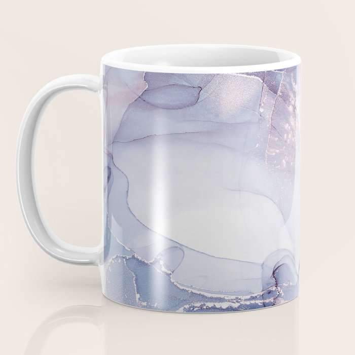 Abstract Blue Pink Purple Art Print By LandSartprints Coffee Mug Gallery Image 3